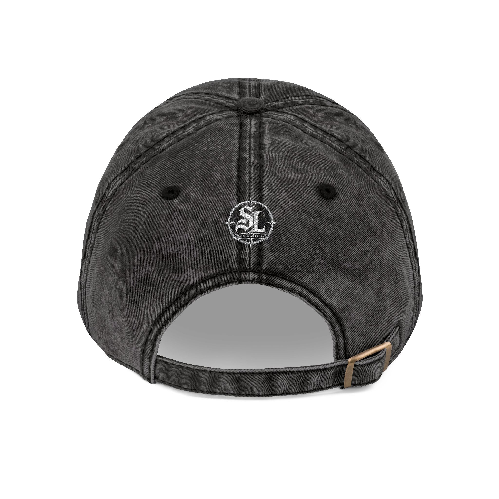Saints Lottery Vintage Embroidered Cap