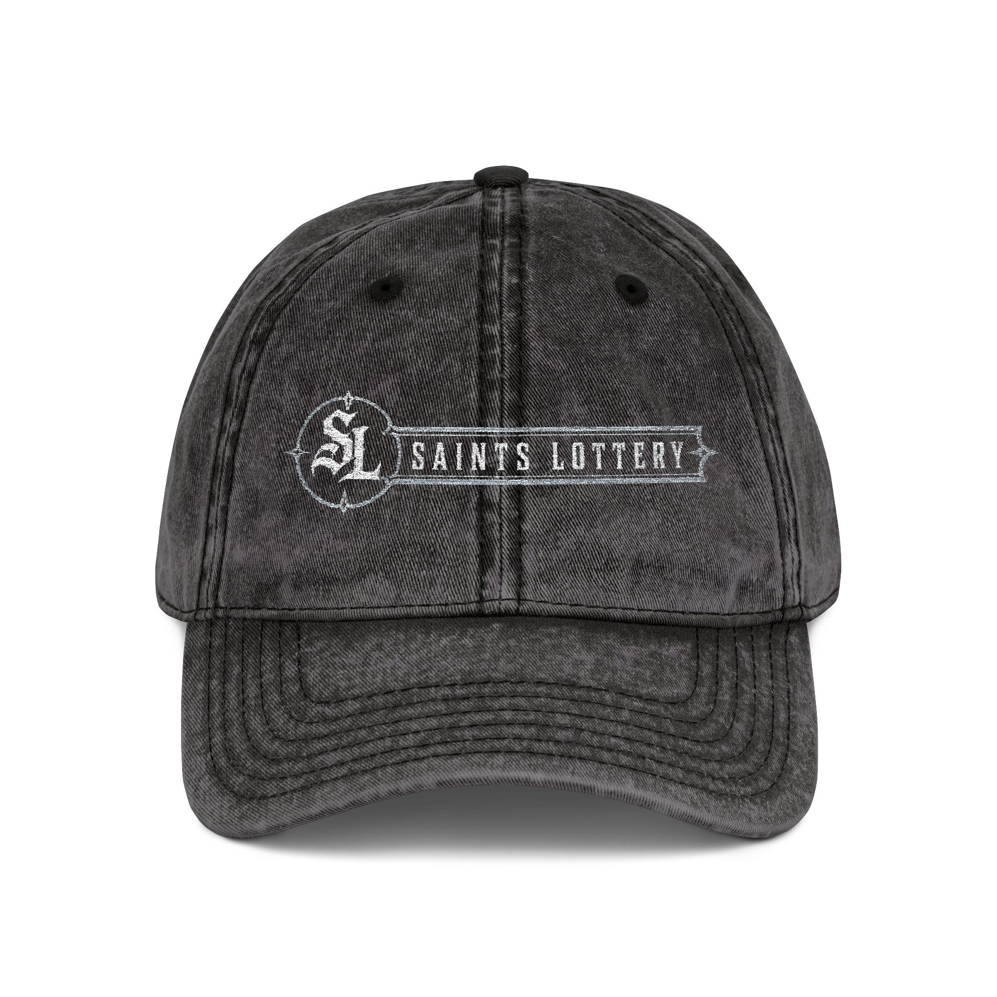 Saints Lottery Vintage Embroidered Cap