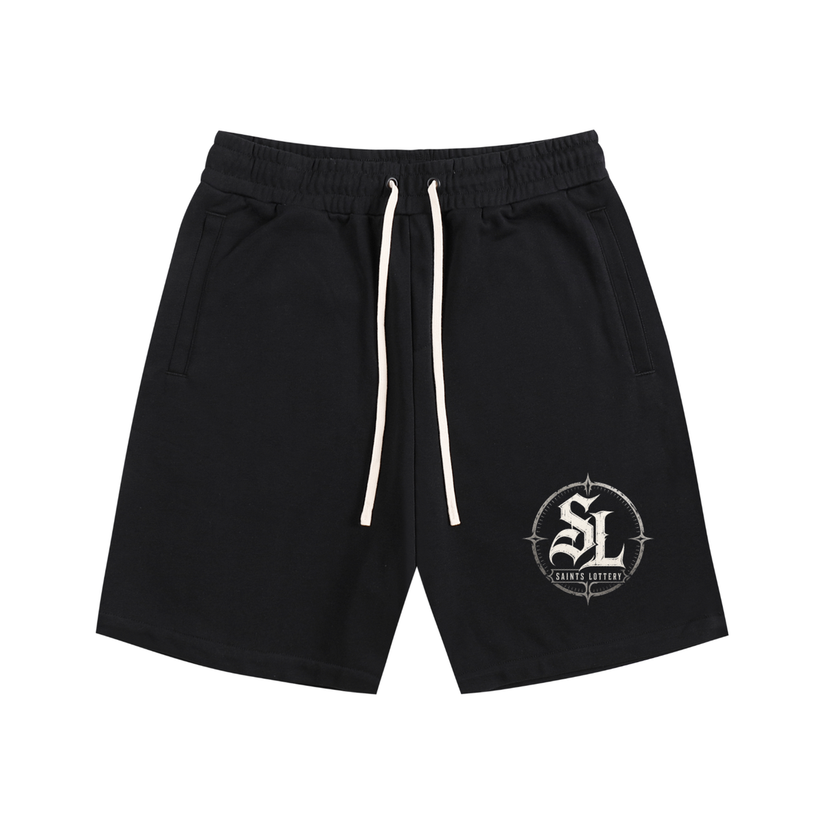 Saints Lottery Cotton Shorts