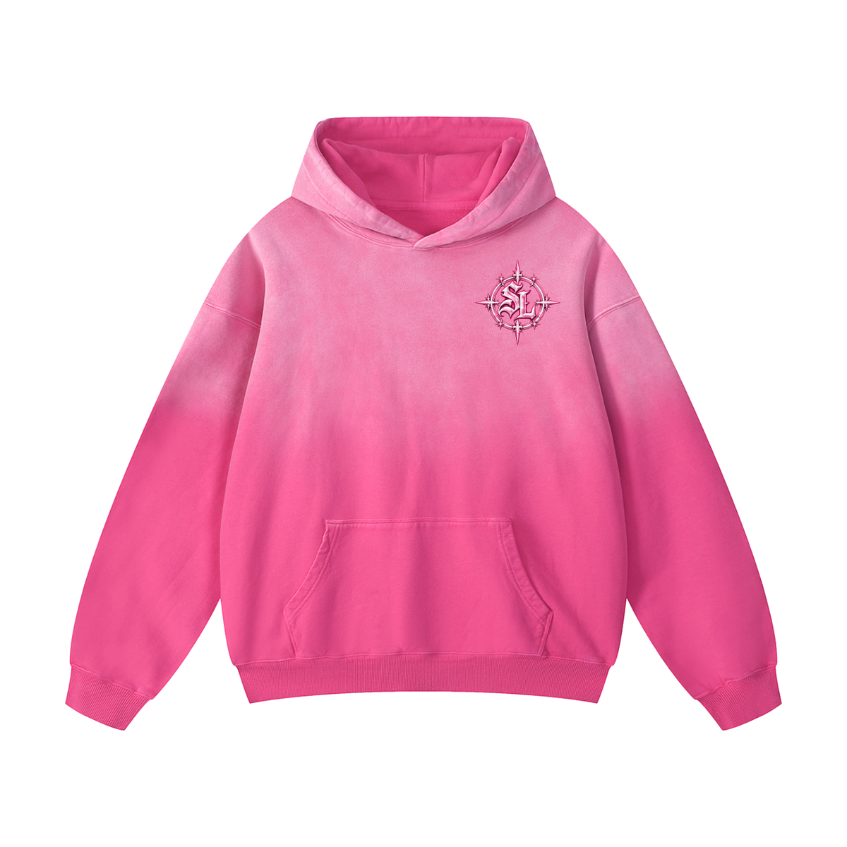 Pink SL Sunfade Hoodie