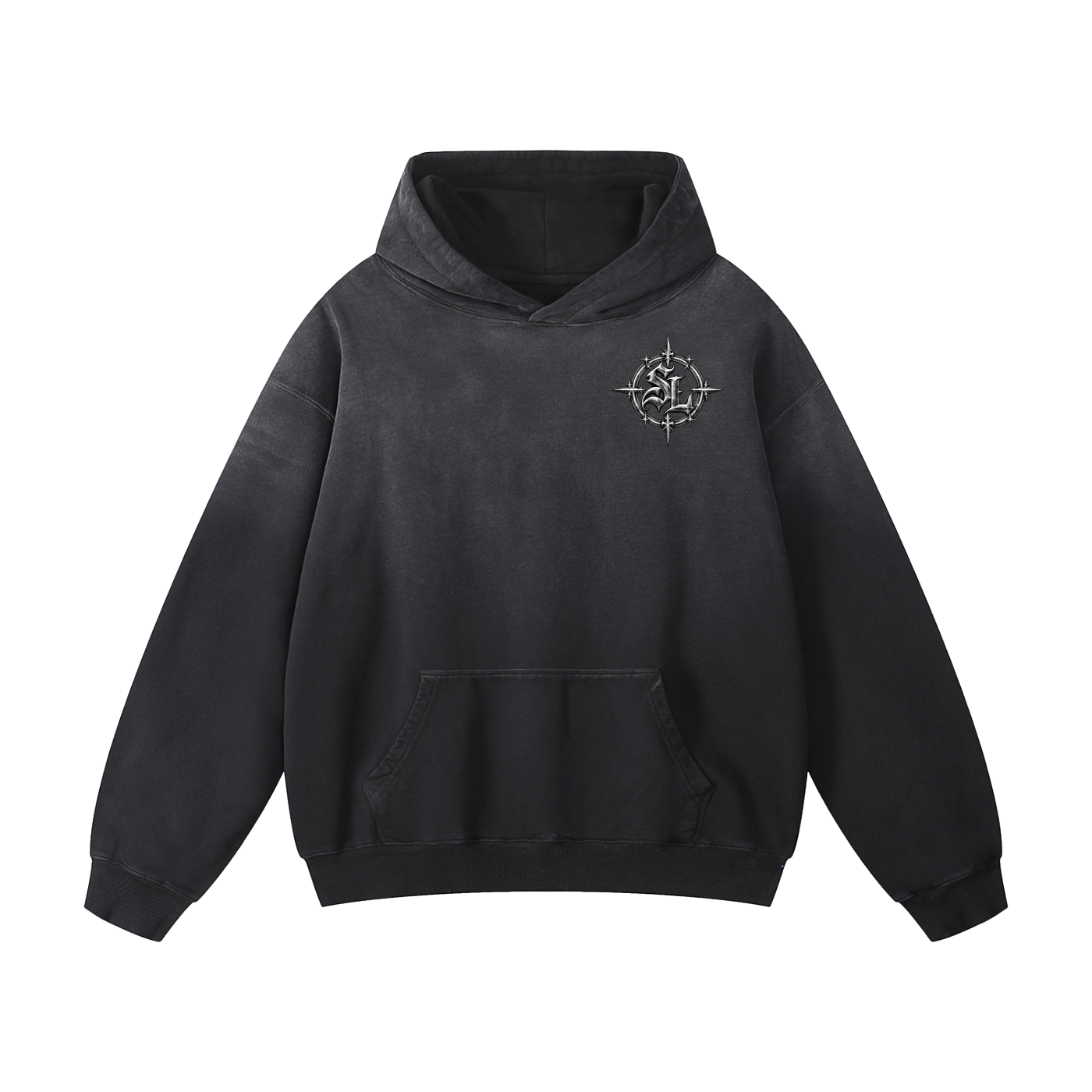 Black SL Sunfade Hoodie