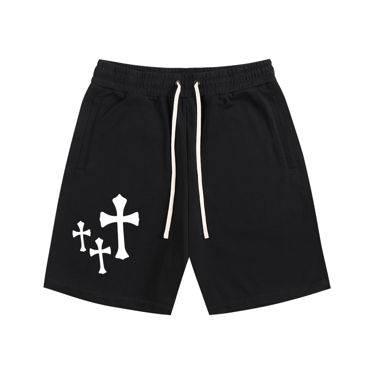 3 Cross Cotton Shorts